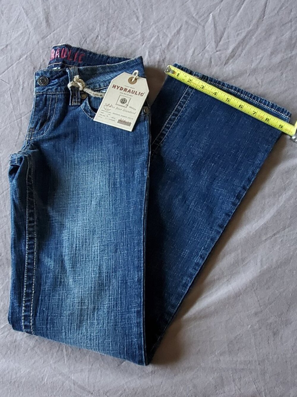 ✨Hydraulic jeans " super low metro " VINTAGE Brand new with tags! Size: 5/6